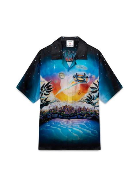 La Prémonition Short Sleeve Silk Shirt