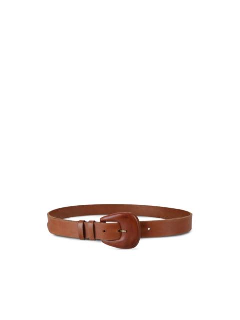 Calamity leather belt