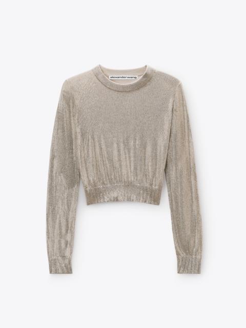 Champagne Crystal Hotfix Pullover