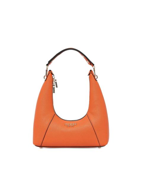 zip-fastening shoulder bag