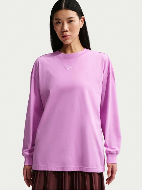 Nike Sportswear Women's Oversized Long-Sleeve T-Shirt