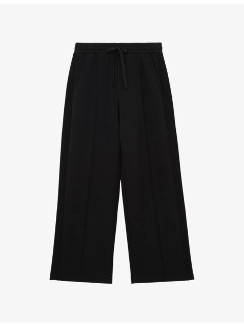 Bella Side-Stripe Stretch-Jersey Jogging Bottoms