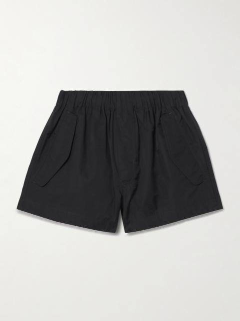 Beach Cotton-blend Shell Shorts