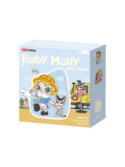 Pop Mart Baby Molly & Baby Tabby Series Fridge Magnet Single Blind Box