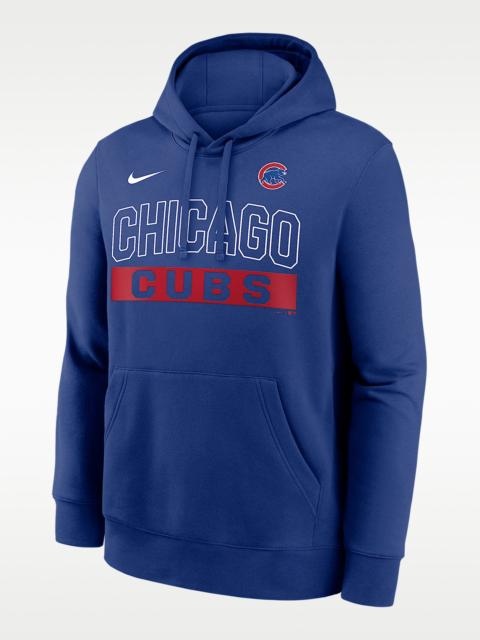 Chicago Cubs Club Men's Nike MLB Pullover Hoodie