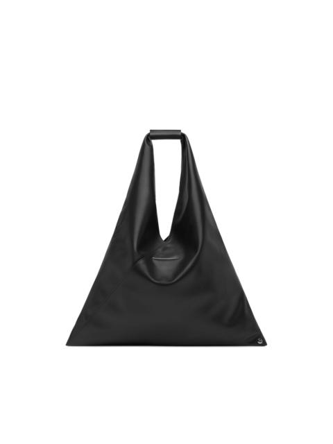 triangular shoulder bag