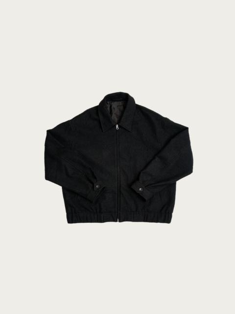 Machine Jacket - Black Wool Flannel