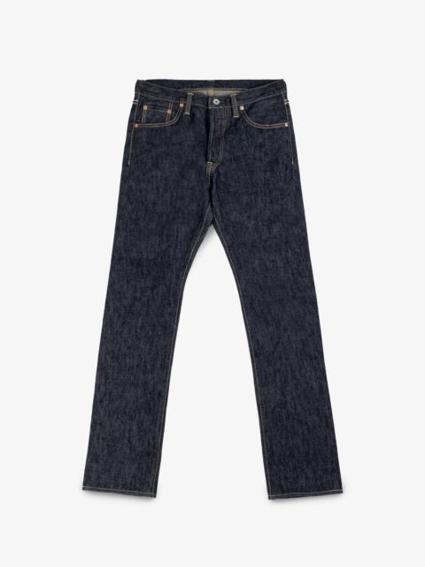 IH-555S-21-T 21OZ SELVEDGE DENIM SLIM CUT JEANS - INDIGO (WITH TONAL POCKET ARCS)