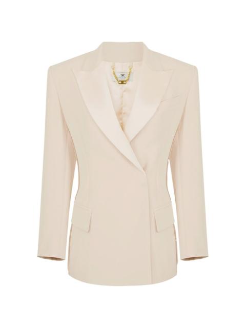 double-breasted peak lapels jacket