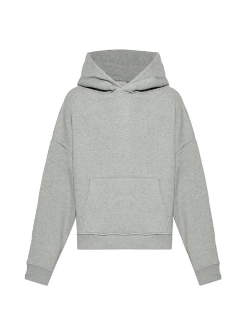 mélange-effect hoodie
