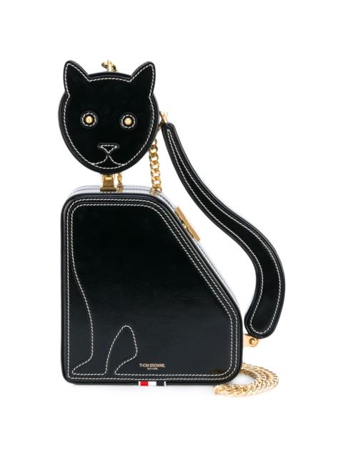 CAT ICON CALFSKIN CLUTCH BAG