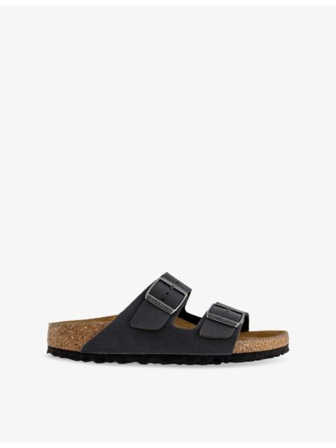 Arizona Double-Strap Leather Sandals