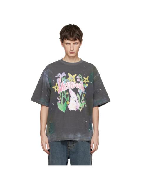 Gray Dirty Painting T-shirt