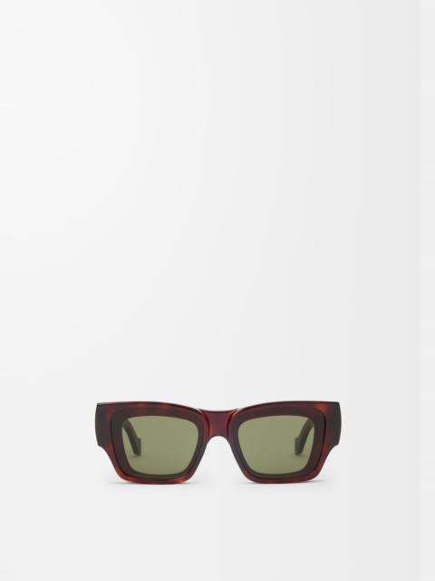 Front lenses square sunglasses