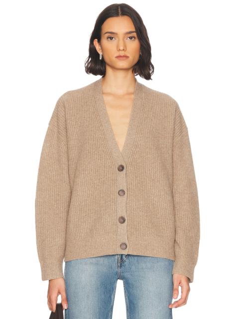 Cropped Cashmere Cocoon Cardigan