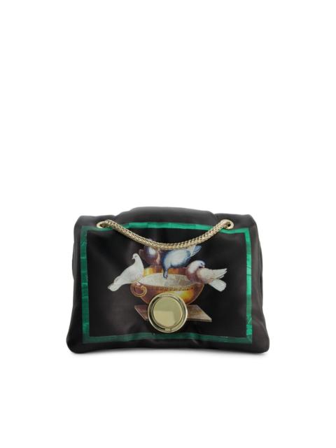 Birds Airbag leather shoulder bag