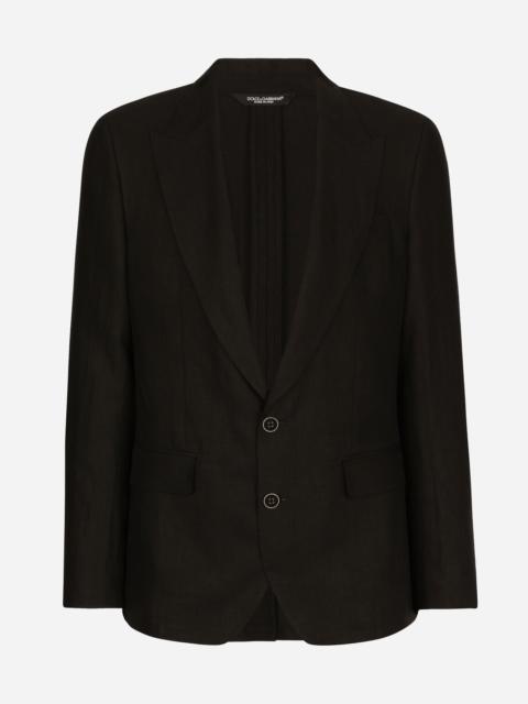 Linen Sicilia-fit jacket