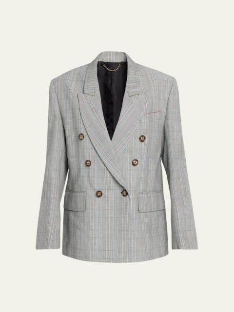 Double-Breasted Wool Jacket