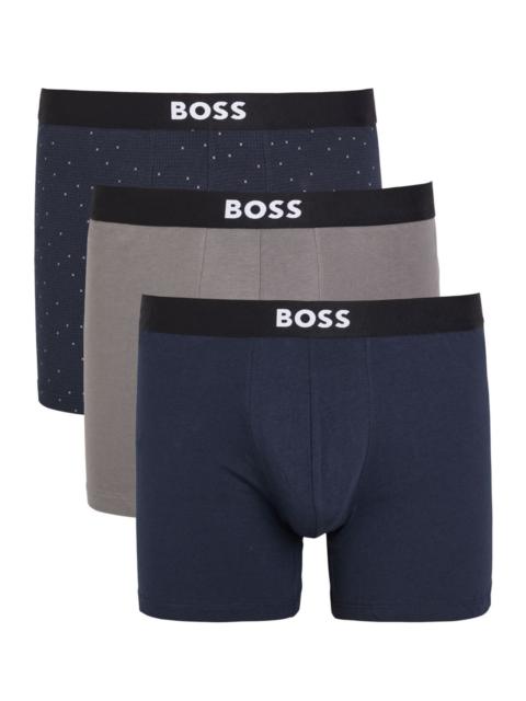 Boss Stretch-cotton Boxer Briefs