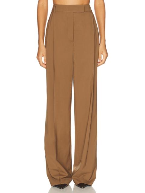 Mid Waist Tailored Trouser