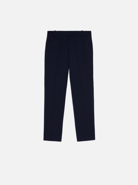 TECHNICAL FABRIC CIGARETTE TROUSERS