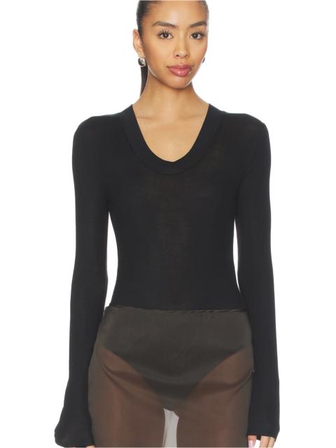 Circle Neck Bodysuit