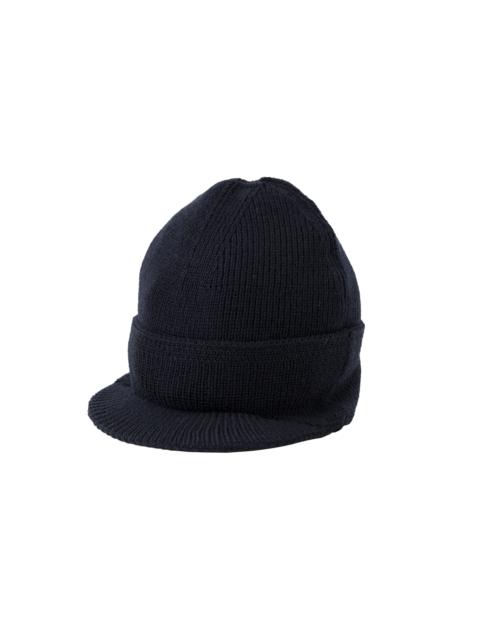VS VISOR KNIT BEANIE NAVY