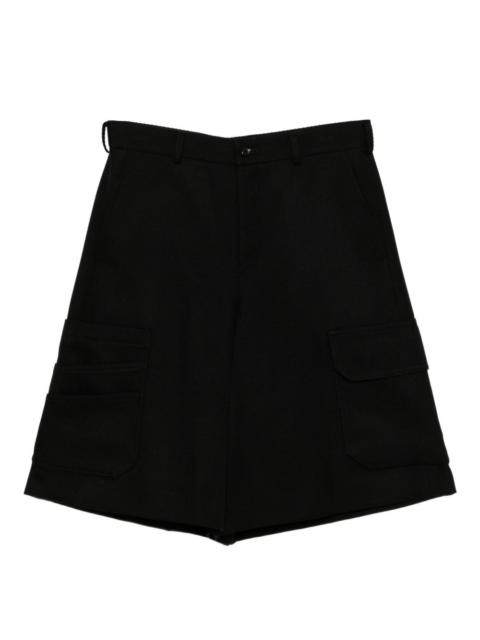 wool shorts