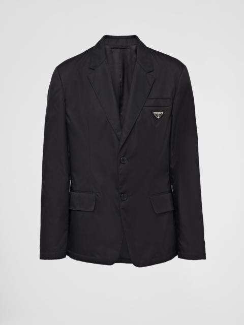 Re-Nylon single-breasted jacket