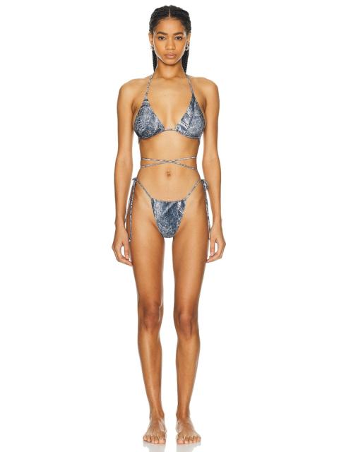 Criss Cross Bikini Set