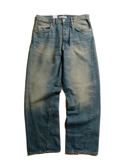 Wide Twist Dirty Blue