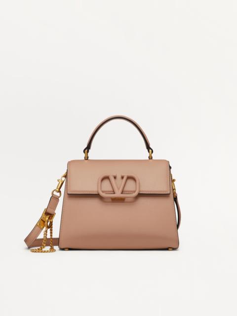 SMALL VSLING GRAINY CALFSKIN HANDBAG