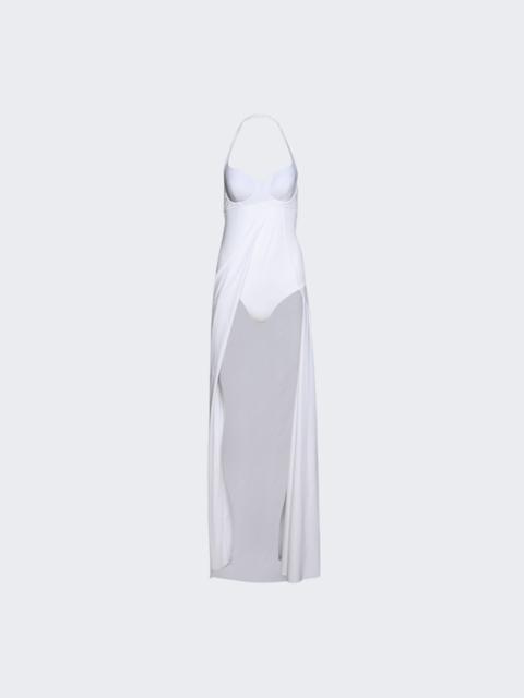Swimsuit Maxi Dress Bianco