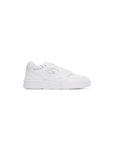 White Lineshot Signature Heel Sneakers