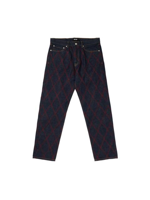 DIAMOND STITCH JEAN INDIGO