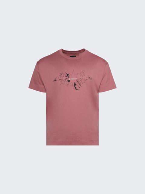 Boxy Tarot T-shirt Old Pink