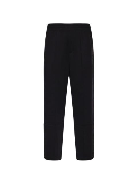 elasticated-waistband track pants