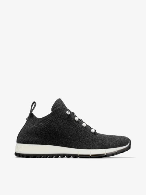 Veles
Black Cashmere Knit Trainers