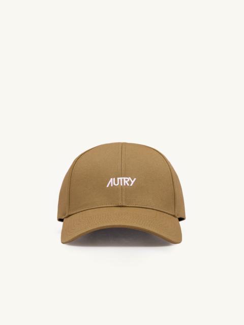 UNISEX EMBROIDERED CONTRAST LOGO BASEBALL CAP