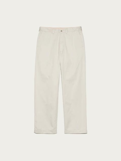 Wide Straight Chino Pants - Dry Sand
