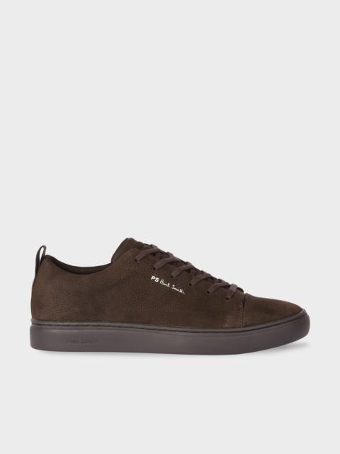 Chocolate Brown Nubuck 'Lee' Trainers
