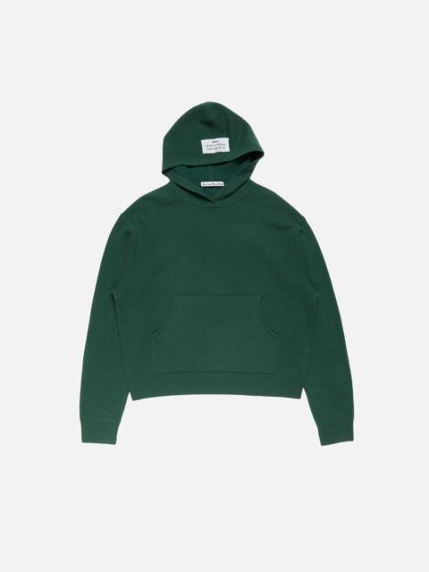 Cashmere Hoodie - Bottle green