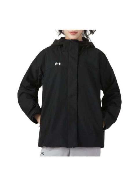 (WMNS) Under Armour Ace Rain Jacket 'Black' 23600402-001
