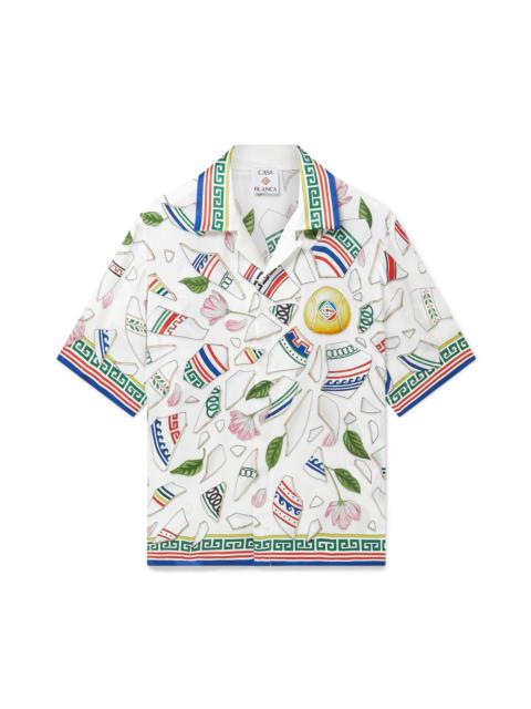 Le Vase Brise Silk Shirt | Casablanca Paris