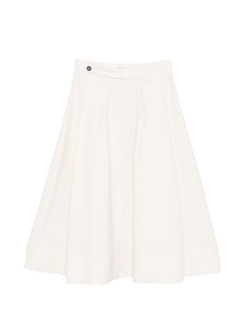 A-line MIDI skirt
