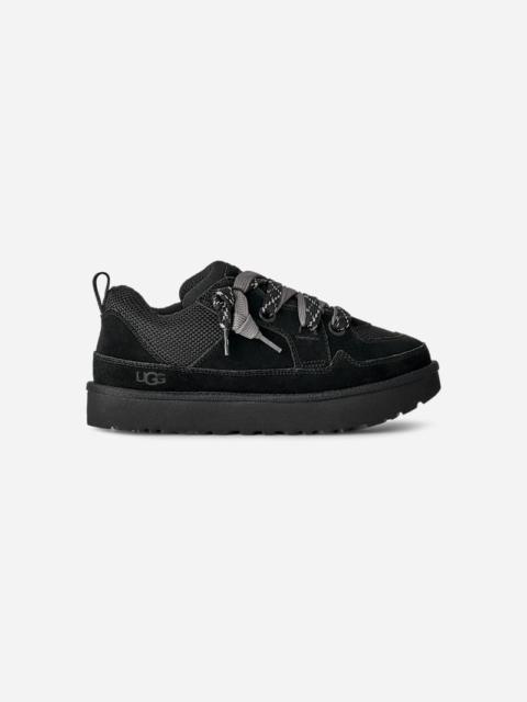 ® Men's Lo Lowmel Suede/Recycled Materials/Textile Shoes in Black