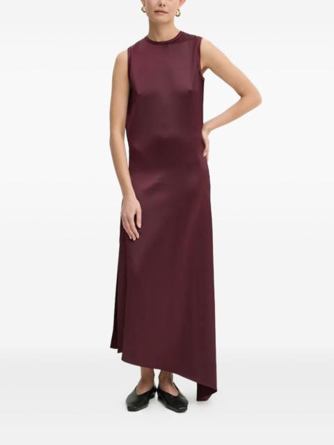 asymmetric sleeveless dress