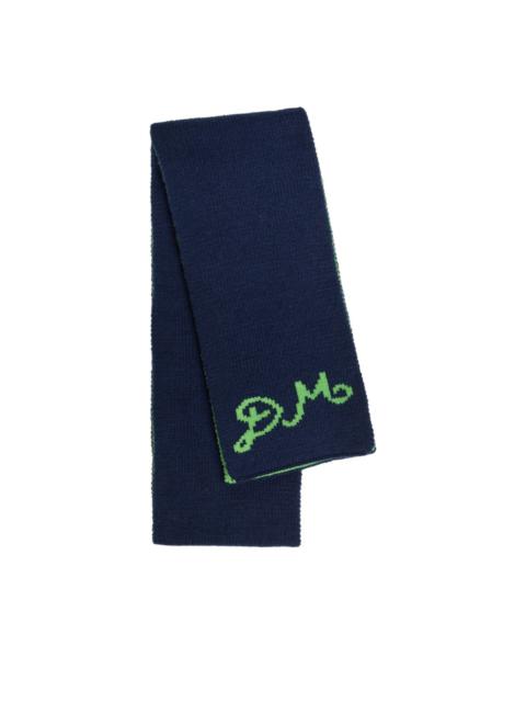 initials-detail scarf