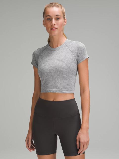 Swiftly Tech Cropped Short-Sleeve Shirt 2.0