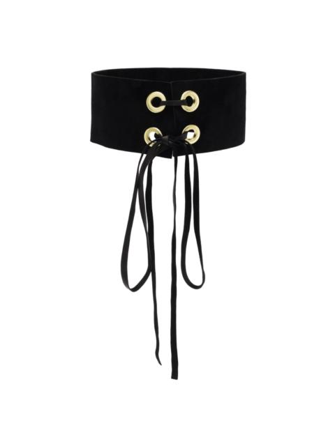 Mira 4 leather chocker necklace